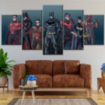 Batman DC Alle Charaktere 31001 Leinwandbilder