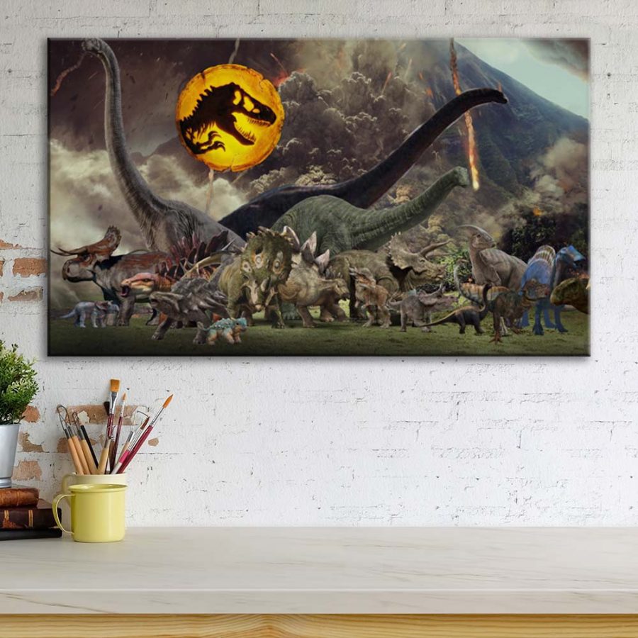 Jurassic Park 5 Leinwandbilder – Bild 3