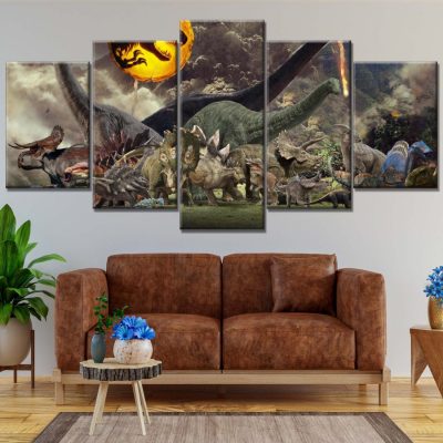 Jurassic Park 5 Leinwandbilder