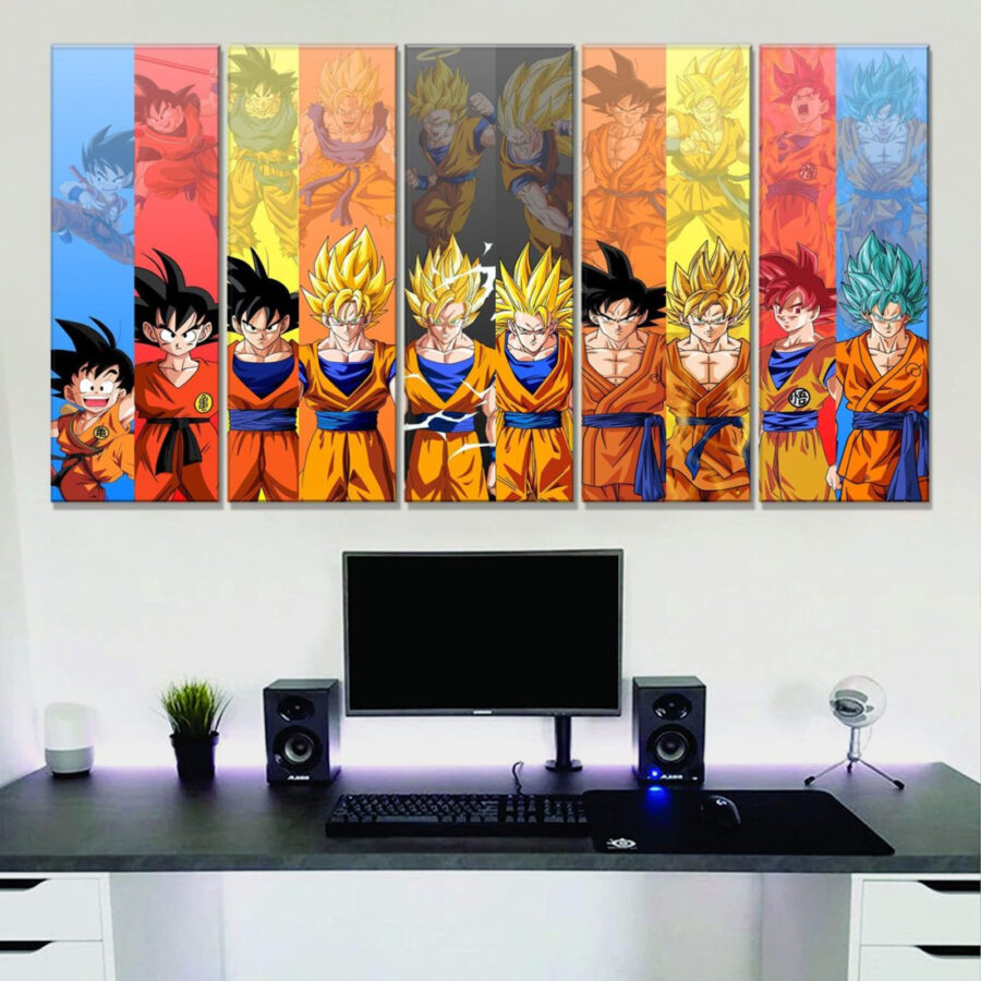 Son Goku Dragon Ball 15 Leinwandbilder – Bild 2
