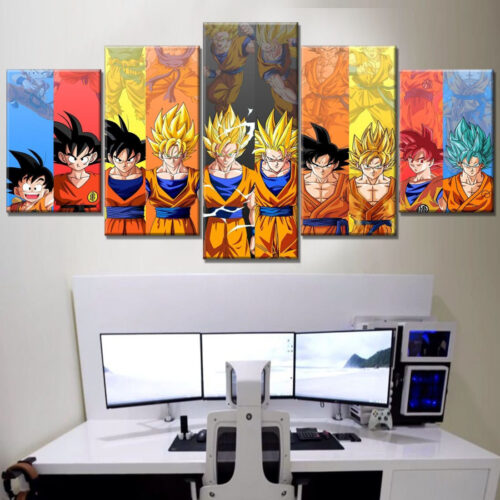 Son Goku Dragon Ball 15 Leinwandbilder