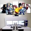 Fairy Tail Alle Charaktere 8 Leinwandbilder