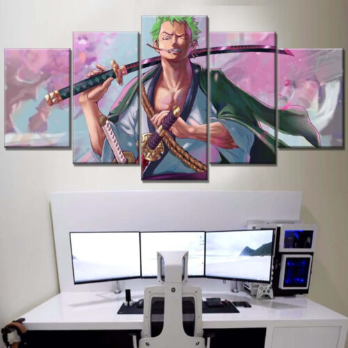Zoro One Piece Leinwandbilder