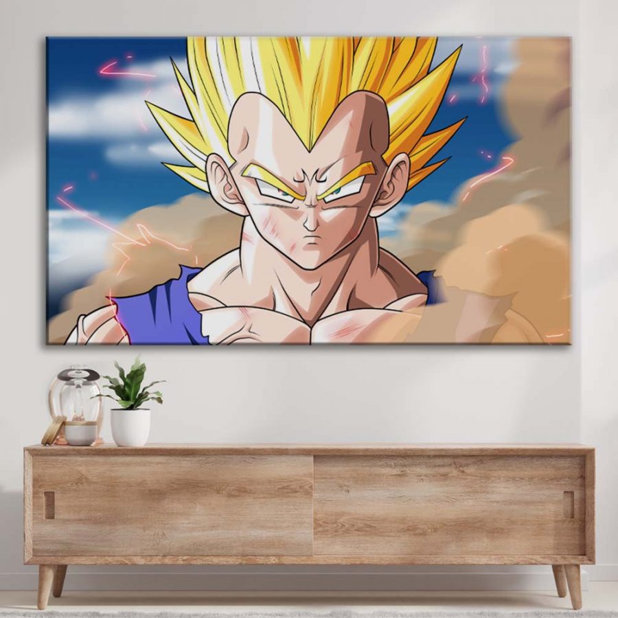 Vegeta Dragon Ball 01 Leinwandbilder – Bild 3