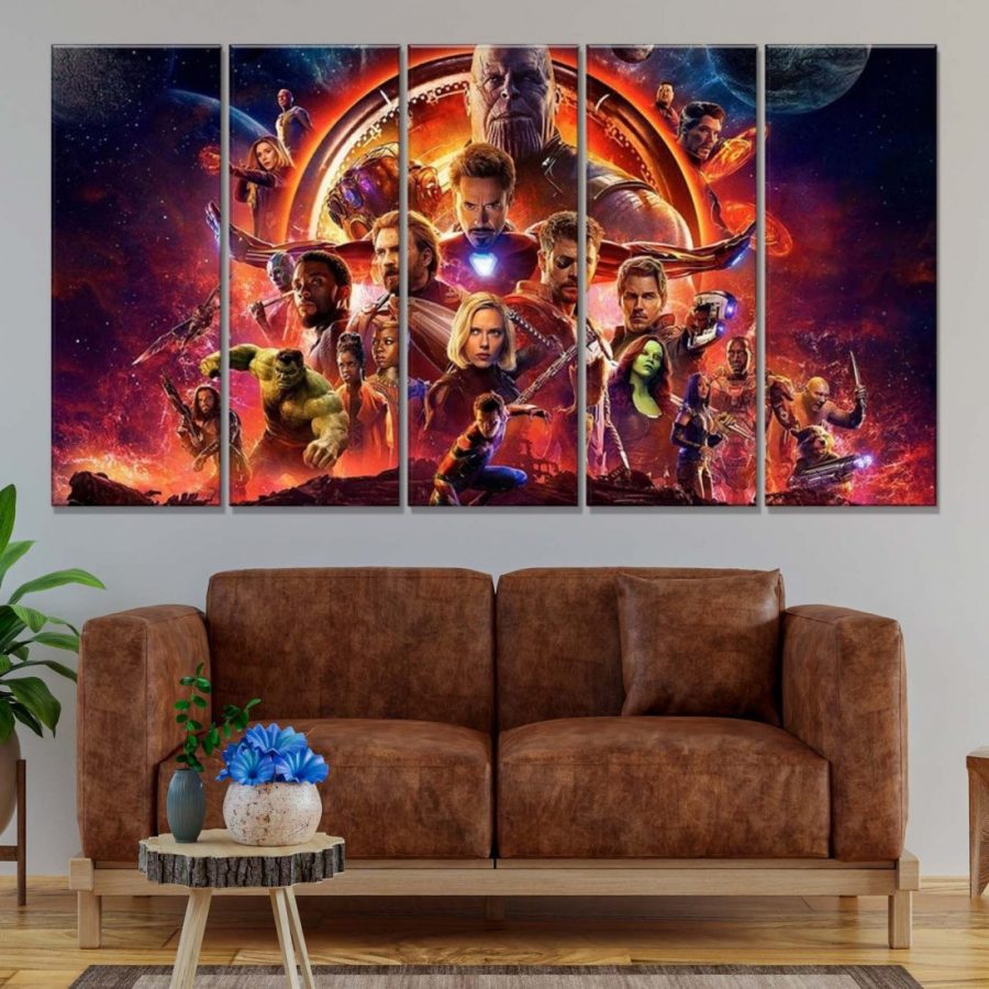 Avengers Marvel 33 Leinwandbilder – Bild 2