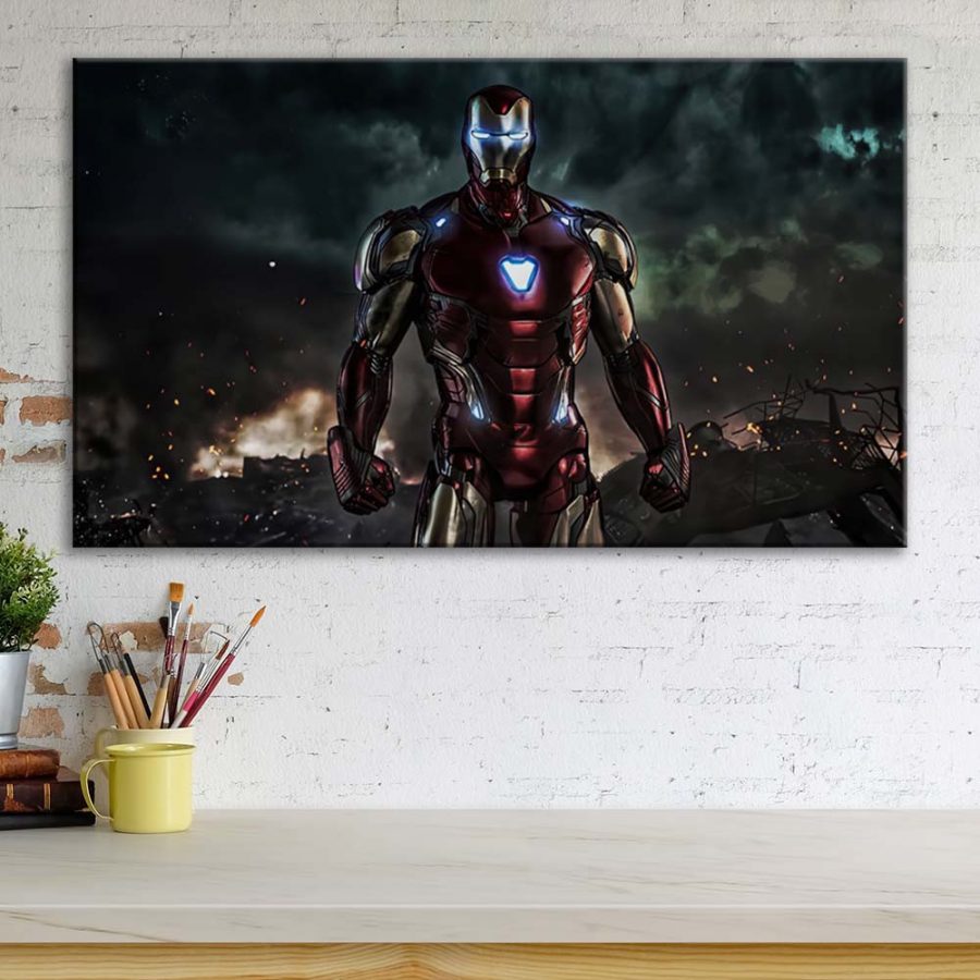 Iron Man Avengers Marvel 6 Leinwandbilder – Bild 3