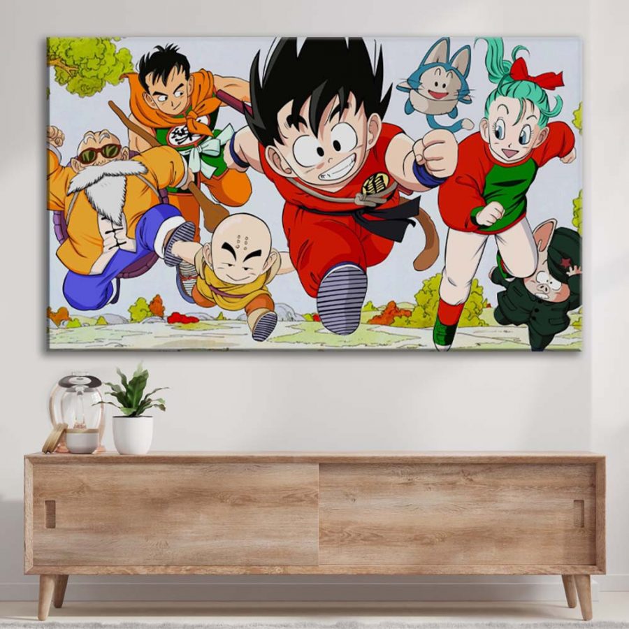 Dragon Ball für die Familie Leinwandbilder – Bild 3
