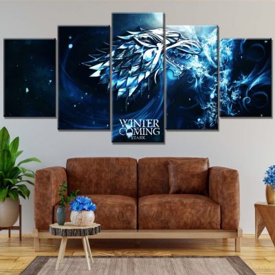 Game of Thrones Winter is coming 41 Leinwandbilder