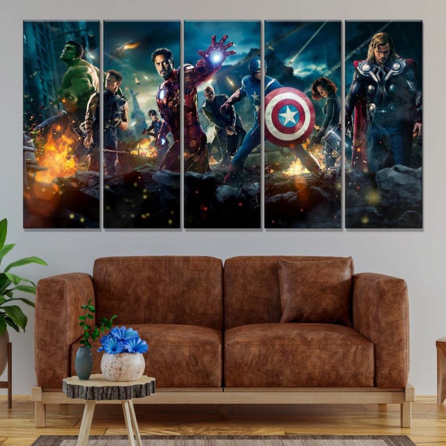 Avengers Marvel 25 Leinwandbilder – Bild 2
