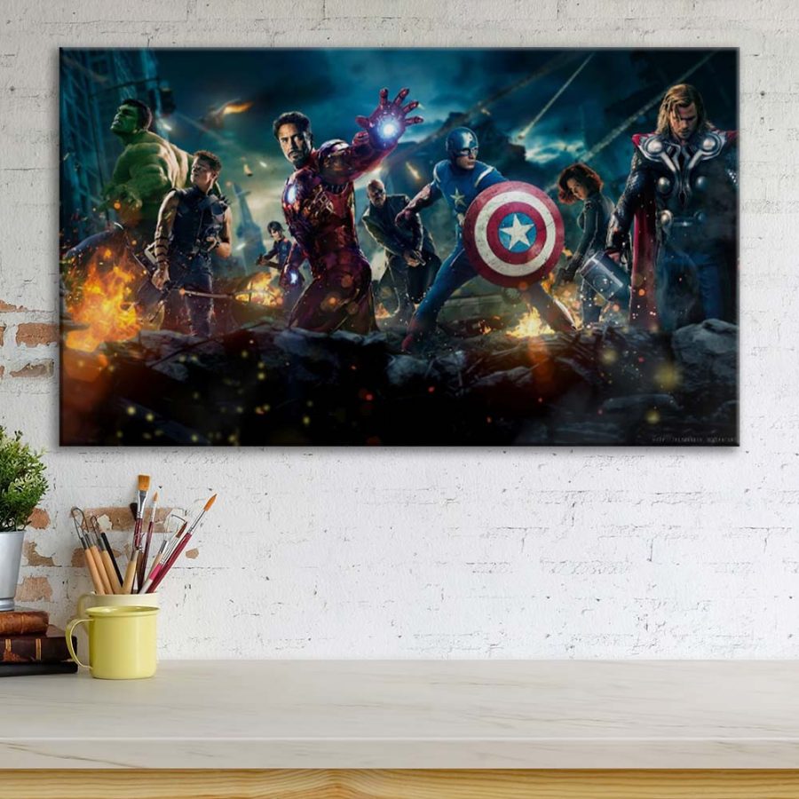 Avengers Marvel 25 Leinwandbilder – Bild 3