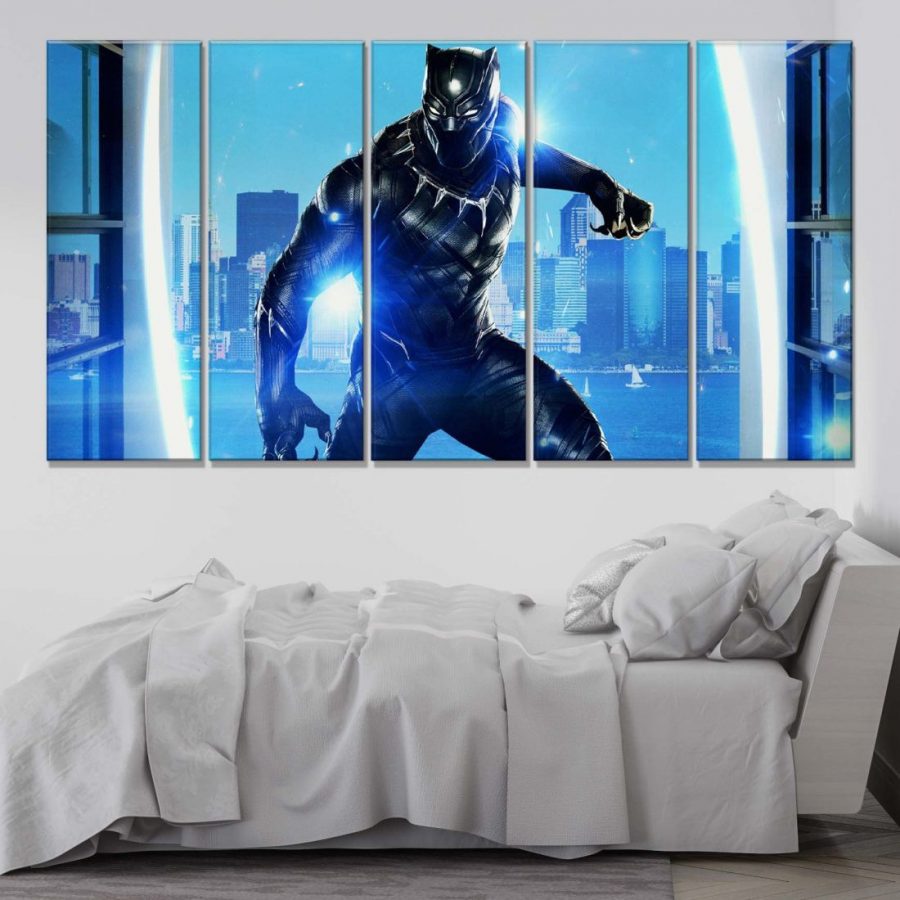 Black Panther 14 Leinwandbilder – Bild 2