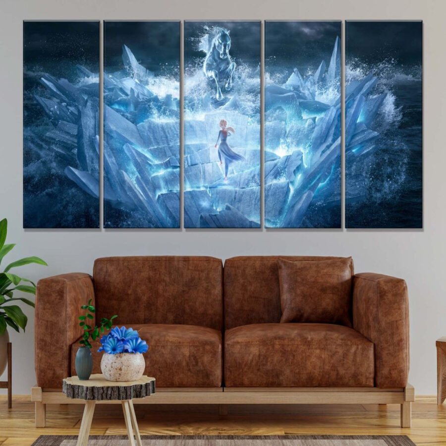 Elsa Frozen Disney 1 Leinwandbilder – Bild 2