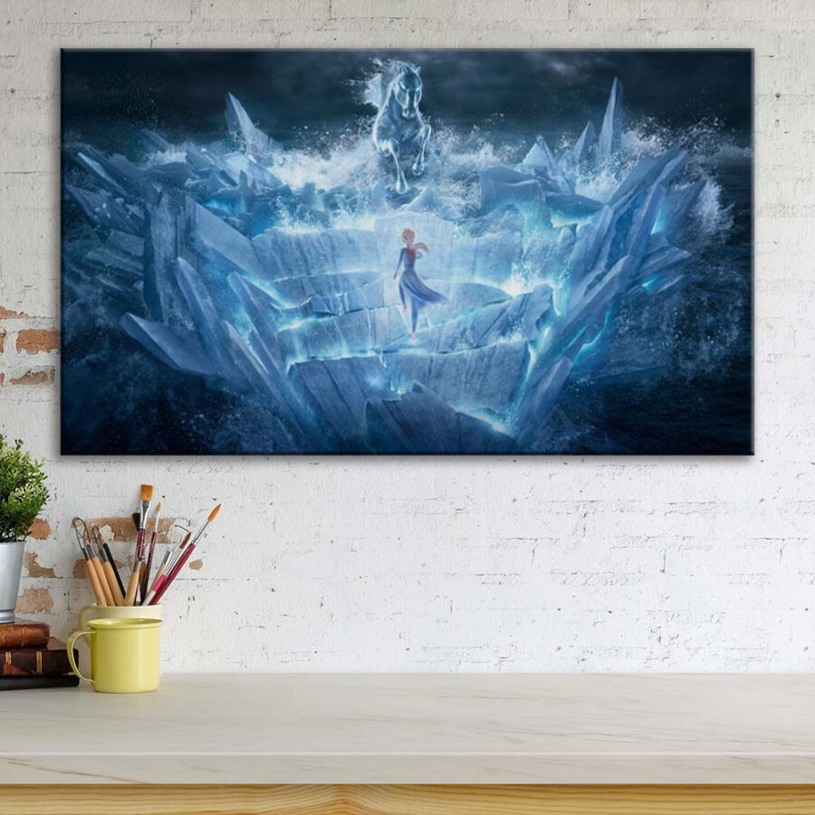 Elsa Frozen Disney 1 Leinwandbilder – Bild 3