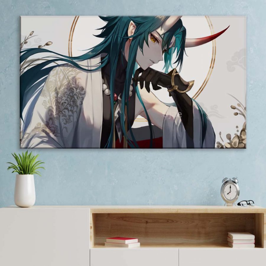 Xiao Genshin Impact Leinwandbilder – Bild 3