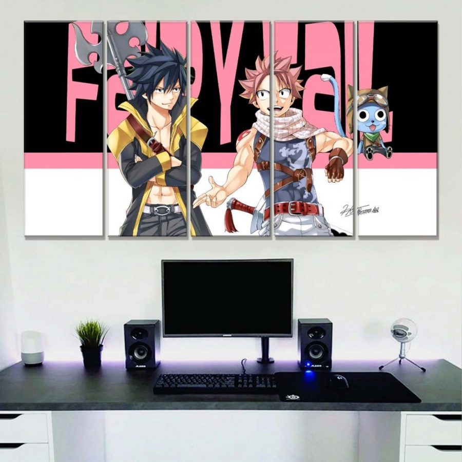 Fairy Tail Alle Charaktere 10 Leinwandbilder – Bild 2