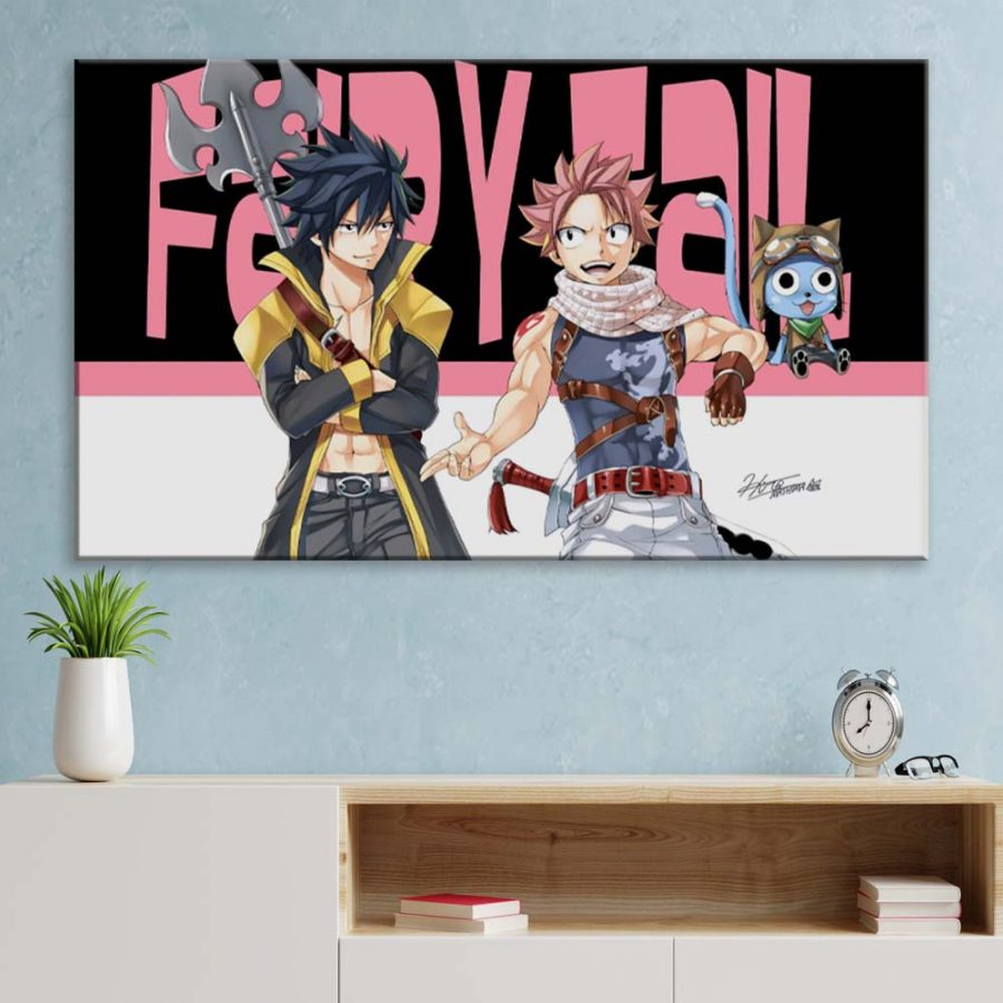 Fairy Tail Alle Charaktere 10 Leinwandbilder – Bild 3