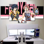 Fairy Tail Alle Charaktere 10 Leinwandbilder