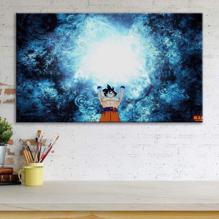 Dragon Ball Z Goku 5 Leinwandbilder – Bild 3