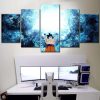 Dragon Ball Z Goku 5 Leinwandbilder