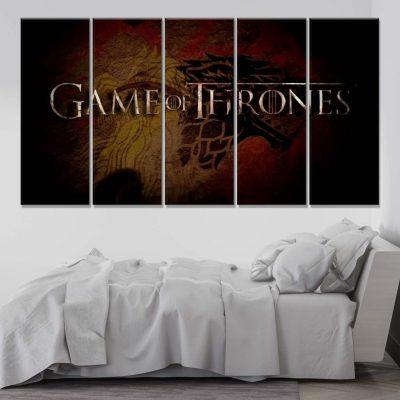 Alternative view of Game of Thrones 30 Leinwandbilder
