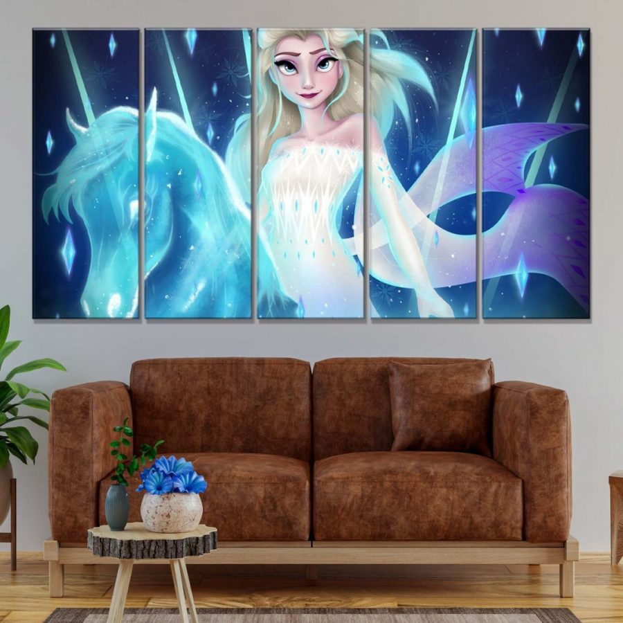 Elsa Frozen Disney 81002 Leinwandbilder – Bild 2