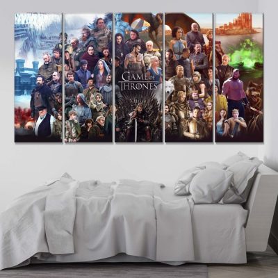 Alternative view of Game of Thrones 31 Leinwandbilder