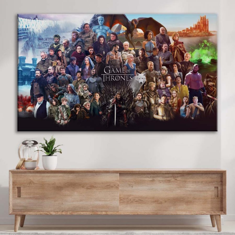 Game of Thrones 31 Leinwandbilder – Bild 3