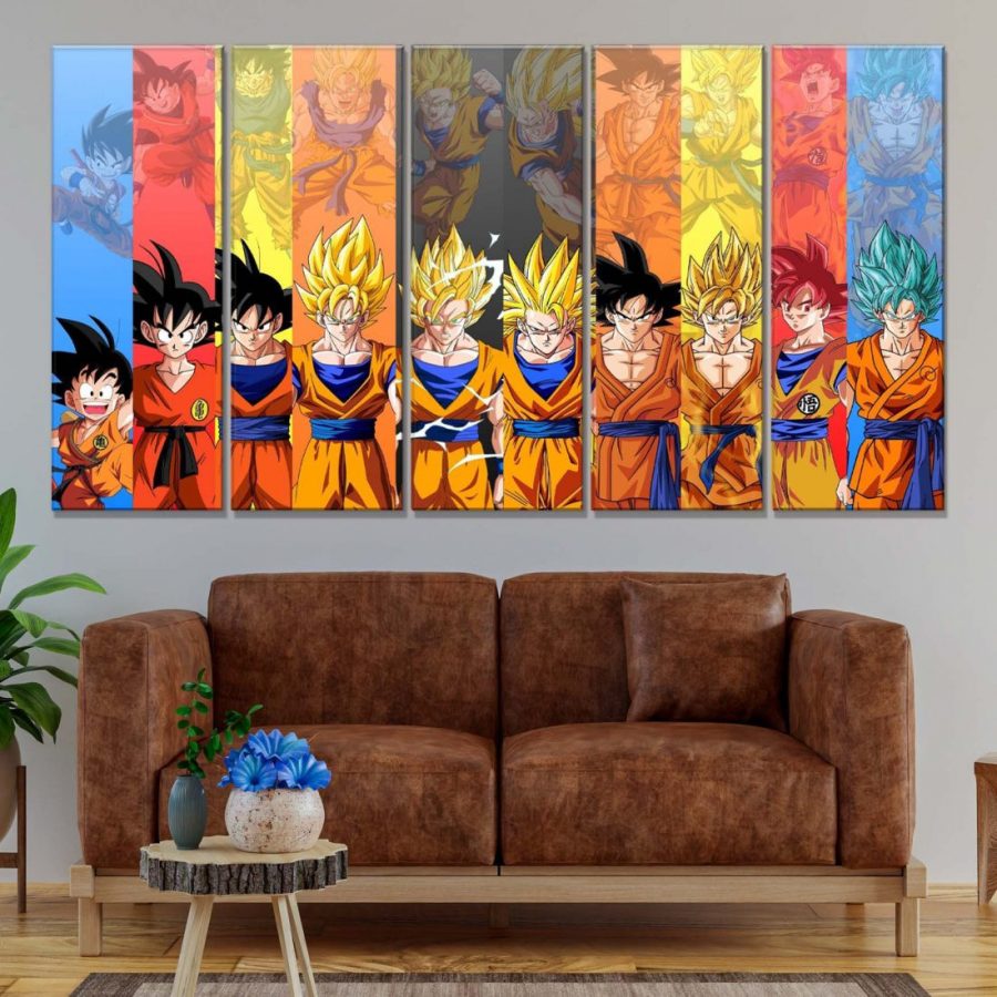 Dragon Ball Z Alle Charaktere Leinwandbilder – Bild 2