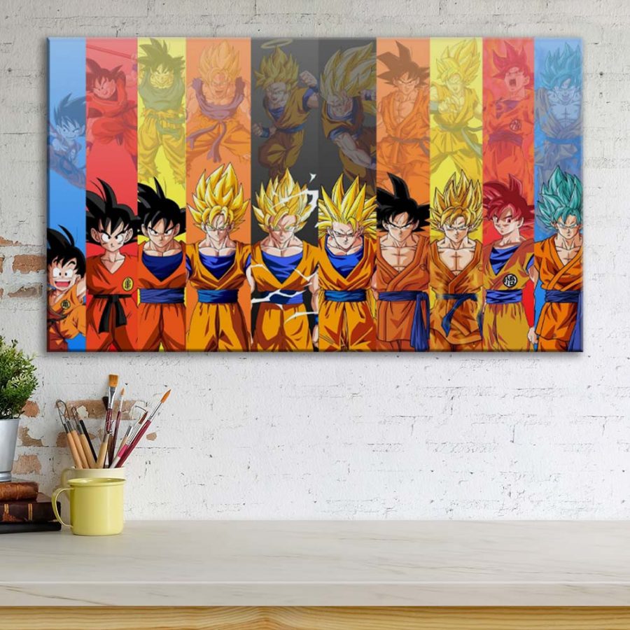 Dragon Ball Z Alle Charaktere Leinwandbilder – Bild 3