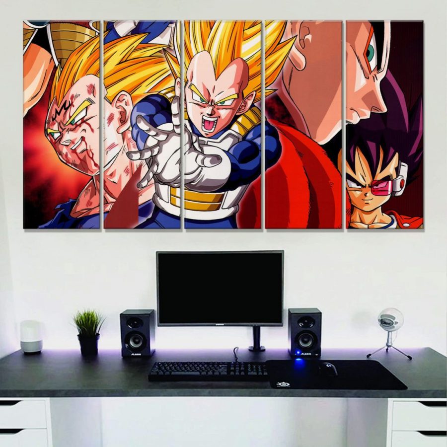 Vegeta Dragon Ball Leinwandbilder – Bild 2