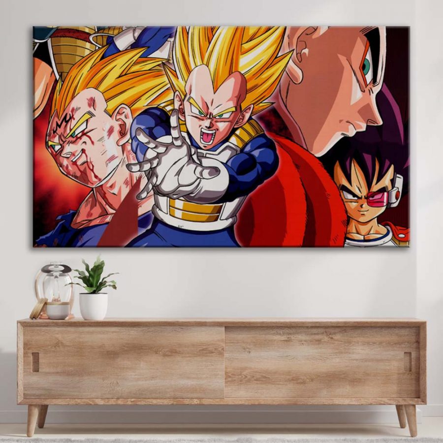 Vegeta Dragon Ball Leinwandbilder – Bild 3