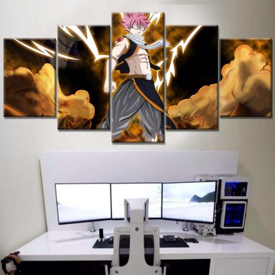 Natsu Dragneel Fairy Tail 7 Leinwandbilder