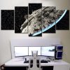 Millennium Falcon Weltraum Star Wars Leinwandbilder