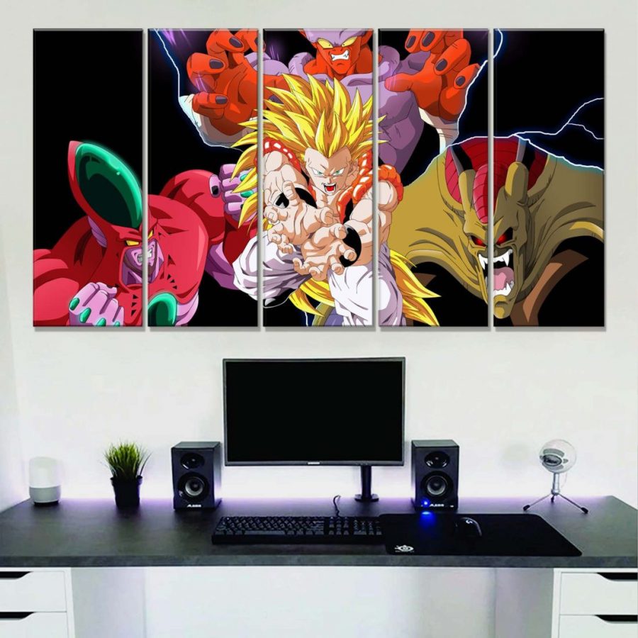 Gogeta Dragon Ball 02 Leinwandbilder – Bild 2