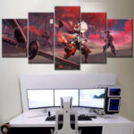 Kaedehara Kazuha Genshin Impact Leinwandbilder