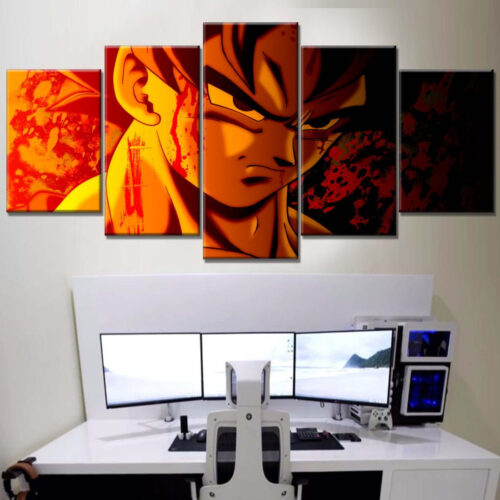 Dragon Ball Z Goku 3 Leinwandbilder
