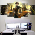 Zhongli Genshin Impact 2 Leinwandbilder