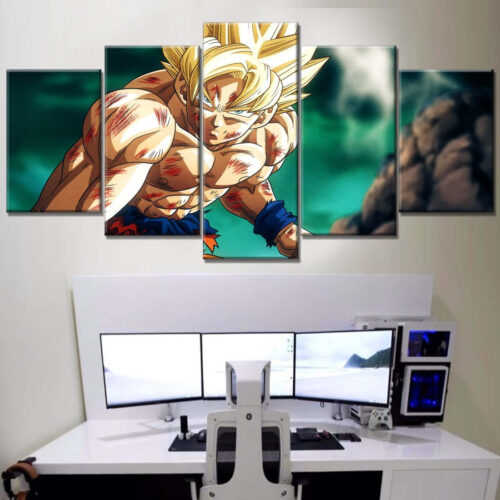 Son Goku Dragon Ball 01 Leinwandbilder