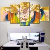 Songoku Super Saiyan 3 Dragon Ball Leinwandbilder