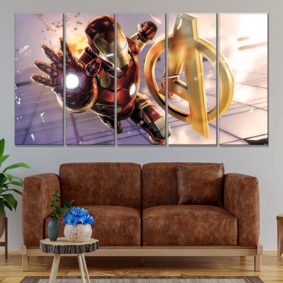 Iron Man Avengers Marvel 13 Leinwandbilder – Bild 2