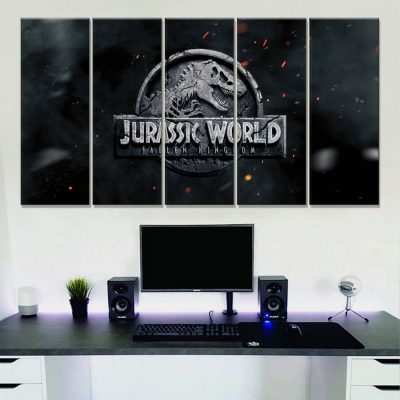 Alternative view of Jurassic Park 8 Leinwandbilder