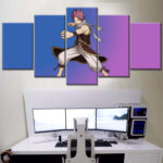 Natsu Dragneel Fairy Tail 6 Leinwandbilder