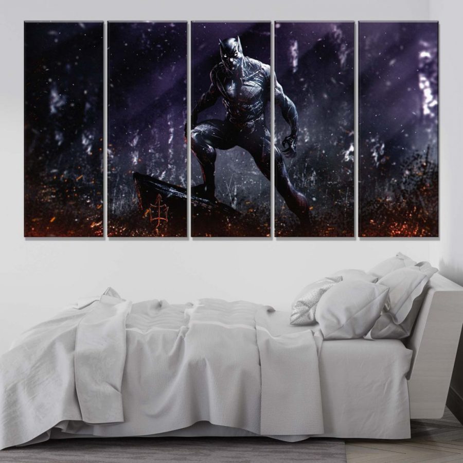 Black Panther 19 Leinwandbilder – Bild 2