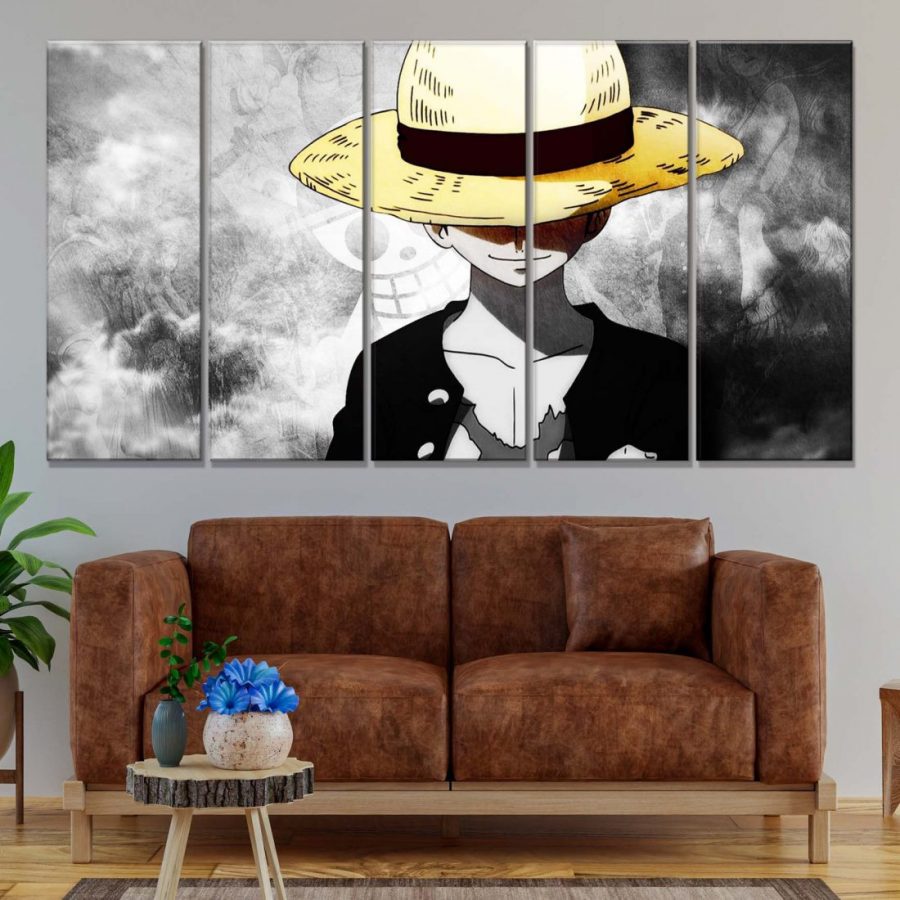 Monkey D. Luffy One Piece Leinwandbilder – Bild 2
