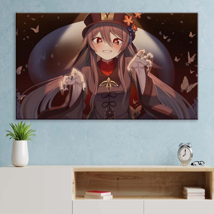 Hu Tao Genshin Impact Leinwandbilder – Bild 3