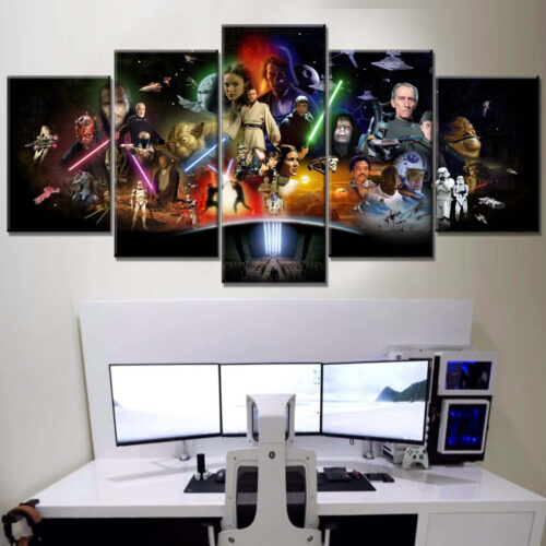 allen Charakteren aus Star Wars Leinwandbilder