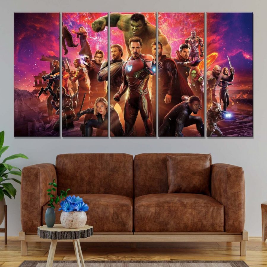 Avengers Marvel 35 Leinwandbilder – Bild 2