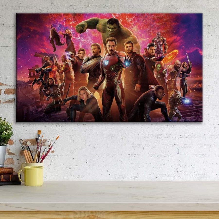 Avengers Marvel 35 Leinwandbilder – Bild 3