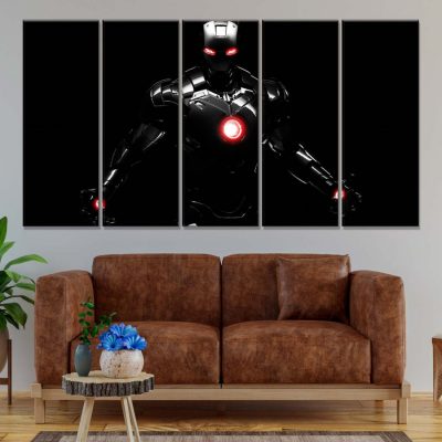Alternative view of Iron Man Avengers Marvel 21 Leinwandbilder