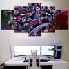 Avengers Marvel 5 Leinwandbilder